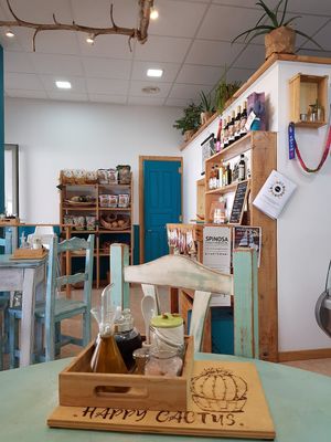 Indoors at Happy Cactus in Fuerteventura
