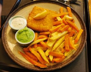 NoFish & Chips at Forky's - Veleslavinova in Prague
