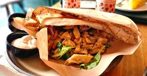 Vegan shawarma 🌮🌱👍 at Forky's - Veleslavinova in Prague