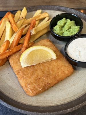 Fish and chips   at Forky's - Veleslavinova in Prague