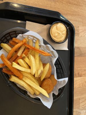 Chicken nuggets   at Forky's - Veleslavinova in Prague