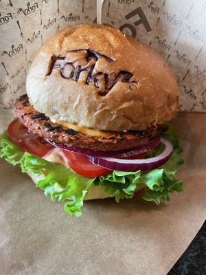 Forky’s burger   at Forky's - Veleslavinova in Prague