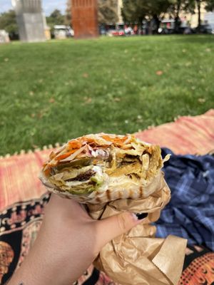 shawarma wrap  at Forky's - Veleslavinova in Prague