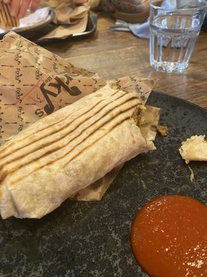Spicy Swarma wrap  at Forky's - Veleslavinova in Prague