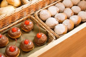 donuts at Forky's - Veleslavinova in Prague
