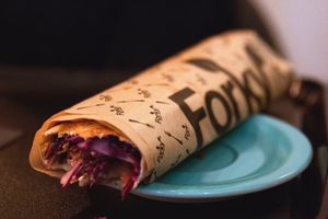 kebab  at Forky's - Veleslavinova in Prague