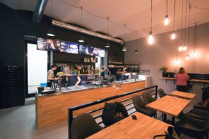 inside  at Forky's - Veleslavinova in Prague