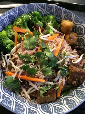 Buddha bowl at Forky's - Veleslavinova in Prague