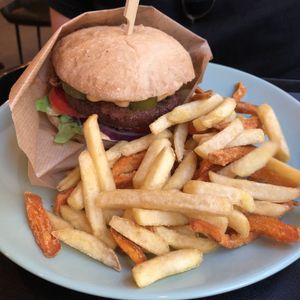 Spicy burger  at Forky's - Veleslavinova in Prague