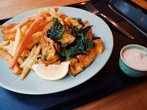 Fish & chips at Forky's - Veleslavinova in Prague