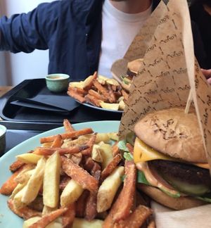 Great burgers ❤️🍔 at Forky's - Veleslavinova in Prague