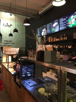 Inside at Forky's - Veleslavinova in Prague