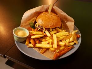 French Burger at Forky's - Veleslavinova in Prague