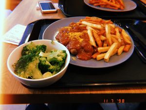 Sausages  at Forky's - Veleslavinova in Prague