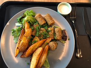 Lentil rolls at Forky's - Veleslavinova in Prague