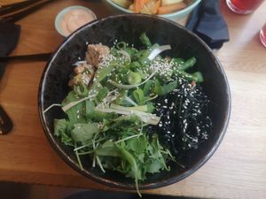 Soba Noodle Bowl with Tempeh at Forky's - Veleslavinova in Prague