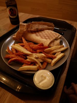 Kebab wrap at Forky's - Veleslavinova in Prague