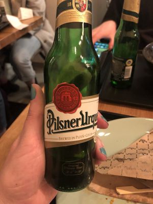 pilsner urquell at Forky's - Veleslavinova in Prague