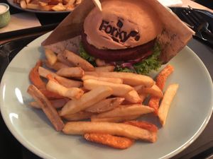 Forky burger  at Forky's - Veleslavinova in Prague