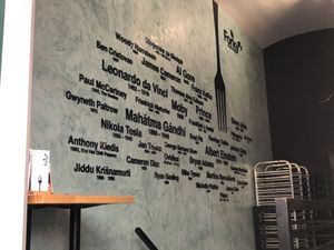 Inside  at Forky's - Veleslavinova in Prague