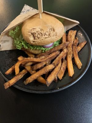 chickn burger  at Forky's - Veleslavinova in Prague