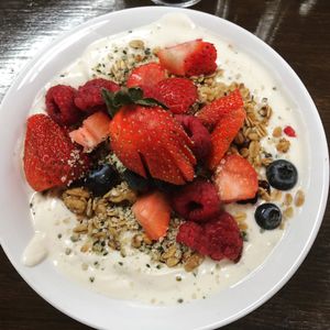 Berry Parfait at Marla Restaurant in Laredo