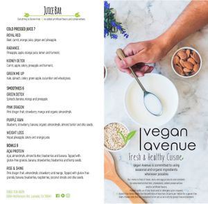 New Menu 2019!🌱💚 at Marla Restaurant in Laredo