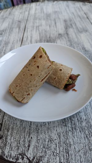 The super tiny wrap at Calorie Counter in Galle