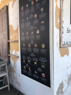Menu at Calorie Counter in Galle
