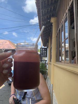 Super detox juice.  at Calorie Counter in Galle