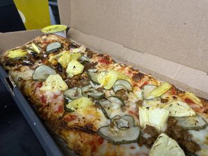   at &pizza - Astor Place in New York City