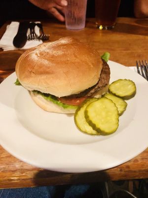 Impossible Burger at Grendel's Den in Cambridge