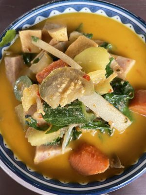   at Organic Vegetarian Food by Mrs. Pong in Koh Phangan