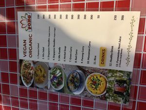   at Organic Vegetarian Food by Mrs. Pong in Koh Phangan