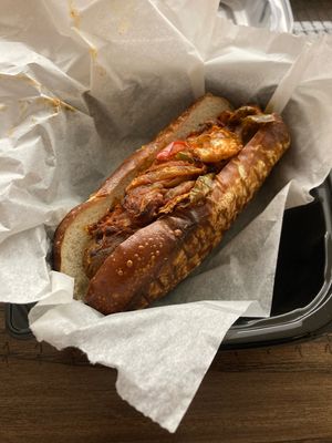 Sweet pepper chipotle dog  at Sawall Health Foods in Kalamazoo