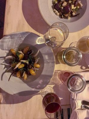 Quinoa salad with beetroot and fennel at Glow in Belgrade