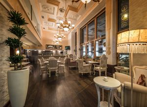 The Interior Of Glow Restaurant at Glow in Belgrade