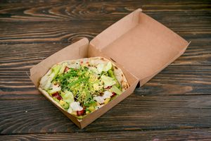 Bread unleavened 
1\140 at Vegano Hooligano - Rishelyevskaya in Odessa