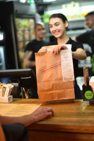 Dellivery at Vegano Hooligano - Rishelyevskaya in Odessa