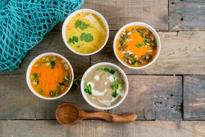 crem soup at Vegano Hooligano - Rishelyevskaya in Odessa