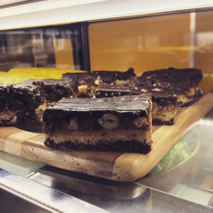 Vegan Snickers bar at Krishna Food - Kelburn Campus in Wellington