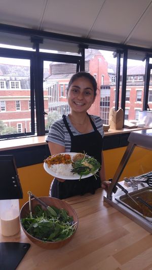 Great staff.  at Krishna Food - Kelburn Campus in Wellington