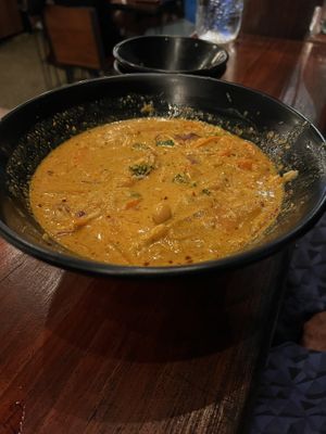 Peanut curry I think it was called at Phat Noodle in Dominical