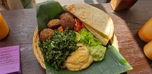 Falafel Bowl King Size ❤🎉💕 at Warung Falafel in Ubud