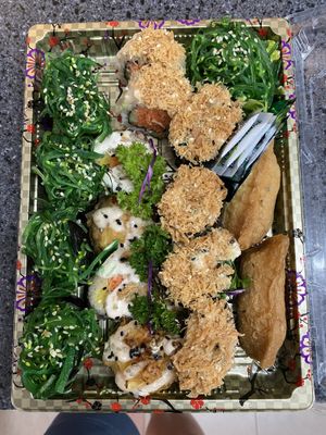 16 piece 40 RM at Sushi Kitchen in Petaling Jaya