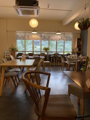 Seating area  at Sushi Kitchen in Petaling Jaya