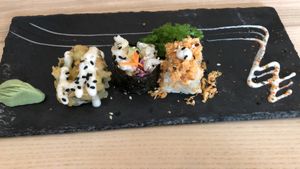 3 Pcs Sushi (Lunch set) at Sushi Kitchen in Petaling Jaya