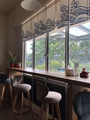 Lovely bright atmosphere  at Sushi Kitchen in Petaling Jaya