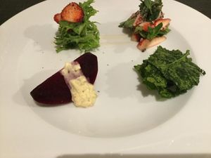 Appetizers. at Hikari Shokudo in Nasushiobara