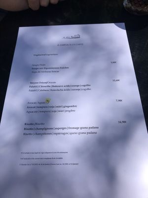 Menú 26/06/2021 at A Ver Tavira in Tavira